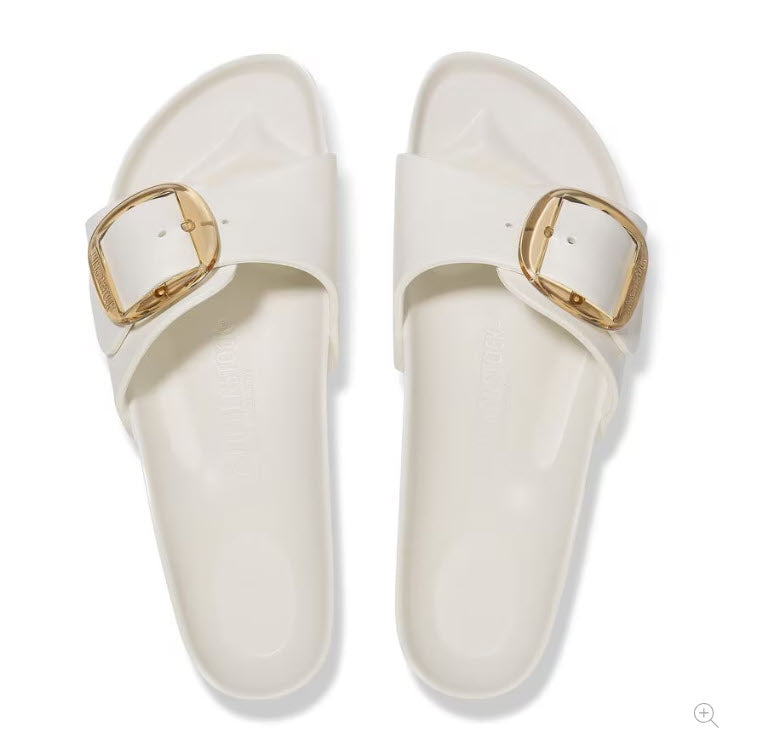 Madrid Stealth Buckle EVA - The Signature Pool Sandal in Eggshell