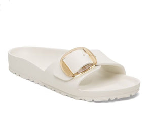 Madrid Stealth Buckle EVA - The Signature Pool Sandal in Eggshell