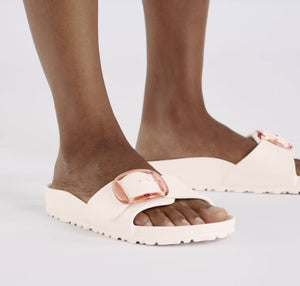 Madrid Stealth Buckle EVA - The Signature Pool Sandal in Light Rose