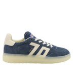 Load image into Gallery viewer, The Gum Sole Suede Retro Sneaker in Blue Milk
