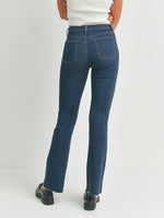 Load image into Gallery viewer, The Bootcut Scissor Cut Jean in Dark Denim
