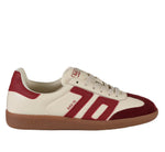Load image into Gallery viewer, The Retro Soccer Lace Sneaker in Milk Wine
