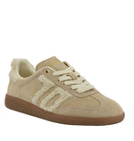 Load image into Gallery viewer, The Retro Soccer Lace Sneaker in Beige Beige
