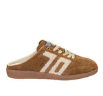 Load image into Gallery viewer, The Retro Soccer Lace Sneaker Mule in Tobacco
