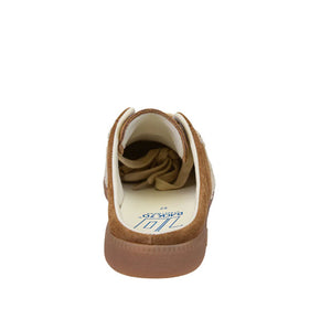 The Retro Soccer Lace Sneaker Mule in Tobacco