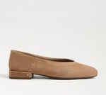 Load image into Gallery viewer, The Square Toe Ballet Flat in Cyprus Tan
