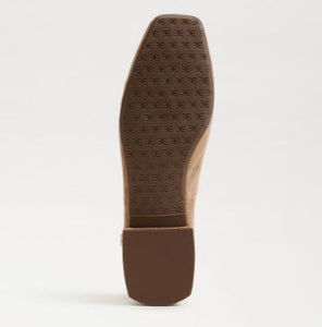 The Square Toe Ballet Flat in Cyprus Tan