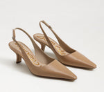 Load image into Gallery viewer, The Sling Back Pointed Pump in French Sand
