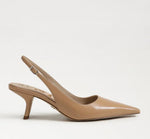 Load image into Gallery viewer, The Sling Back Pointed Pump in French Sand
