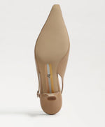 Load image into Gallery viewer, The Sling Back Pointed Pump in French Sand
