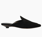 Load image into Gallery viewer, The Pointed Mule on Low Heel in Black
