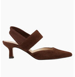 Load image into Gallery viewer, The Elastic Sling Pump with Instep Strap in Espresso
