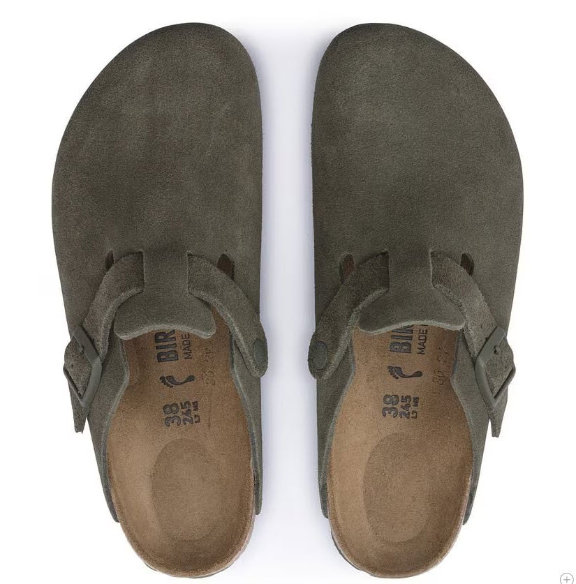 Boston Soft Footbed - The Birkenstock Clog in Thyme