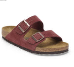 Load image into Gallery viewer, Arizona - The Birkenstock Signature Double Band Sandal in Zinfandel
