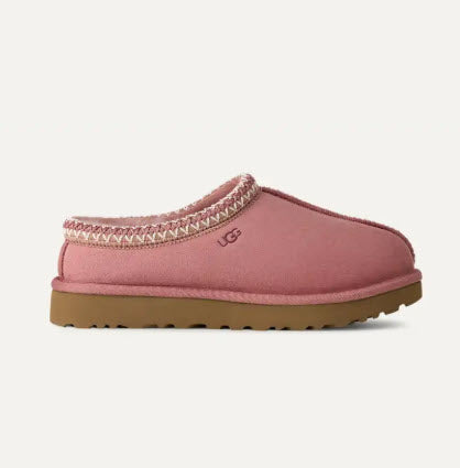 Tasman II - The Ugg Slipper with Embroidery in Pink Dawn