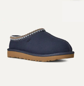 Tasman II - The Ugg Slipper with Embroidery in DK Indigo