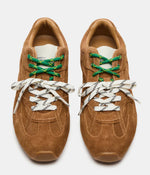 Load image into Gallery viewer, The Dual Lace Sneaker in Camel
