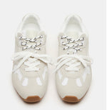 Load image into Gallery viewer, The Dual Lace Sneaker in White
