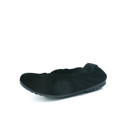 The Full Coverage Ballet with Elastic Top Line in Black