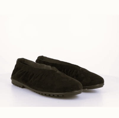 The Full Coverage Ballet with Elastic Top Line in Black