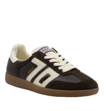 Load image into Gallery viewer, The Retro Soccer Lace Sneaker in Coffee Milk
