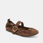 Load image into Gallery viewer, The Elastic Top Line MaryJane Ballet in Dk Brown
