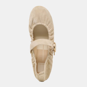 The Elastic Top Line MaryJane Ballet in Sesame