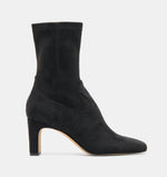Load image into Gallery viewer, The Mid Calf Stretch Bootie with Western Detail in Onyx

