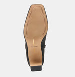 Load image into Gallery viewer, The Mid Calf Stretch Bootie with Western Detail in Onyx

