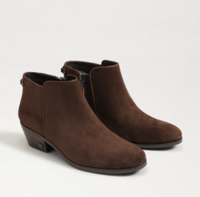 The Ankle Bootie in Mustang Brown