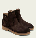 Load image into Gallery viewer, The Low Heel Casual Bootie in Moka
