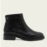 Load image into Gallery viewer, The Low Heel Casual Bootie in Black
