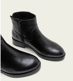 Load image into Gallery viewer, The Low Heel Casual Bootie in Black
