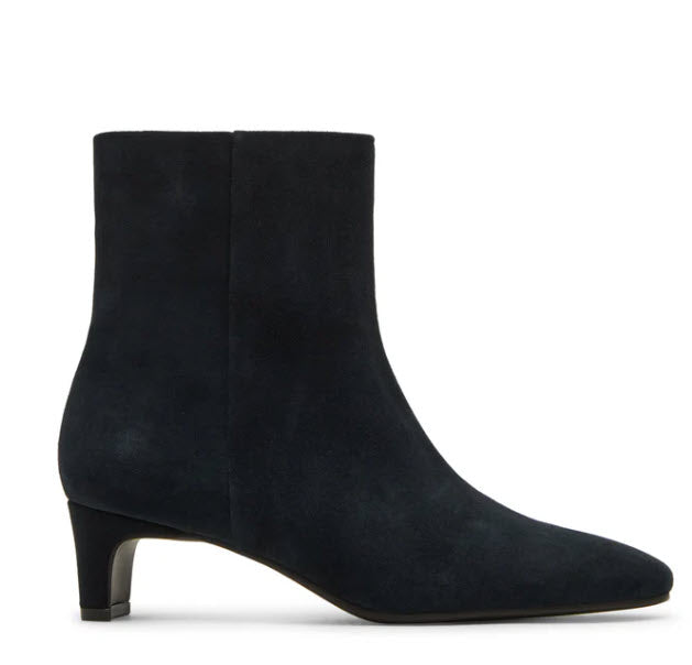The Pointed Toe Waterproof Bootie in Black