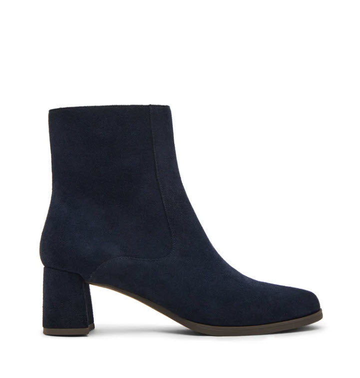 The Waterproof Dress Bootie in Navy