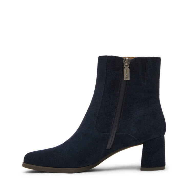 The Waterproof Dress Bootie in Navy