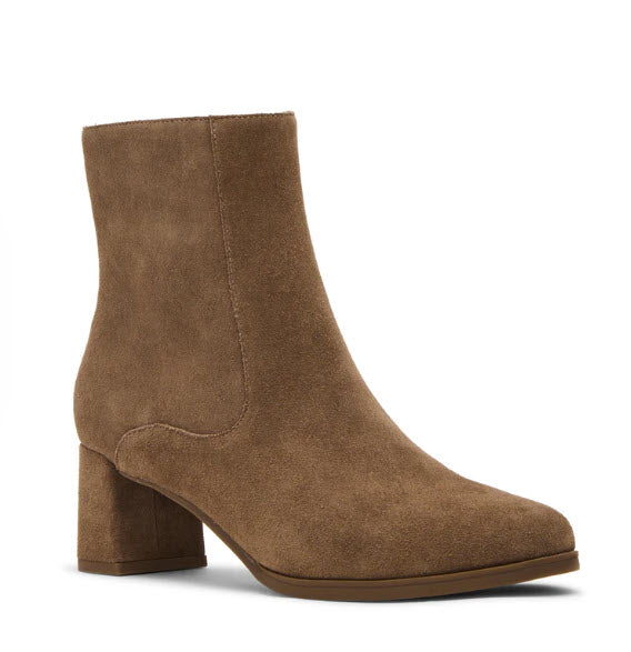 The Waterproof Dress Bootie in Taupe