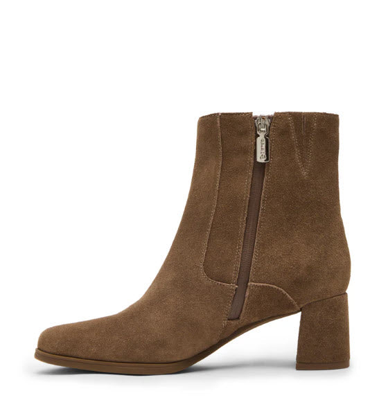 The Waterproof Dress Bootie in Taupe