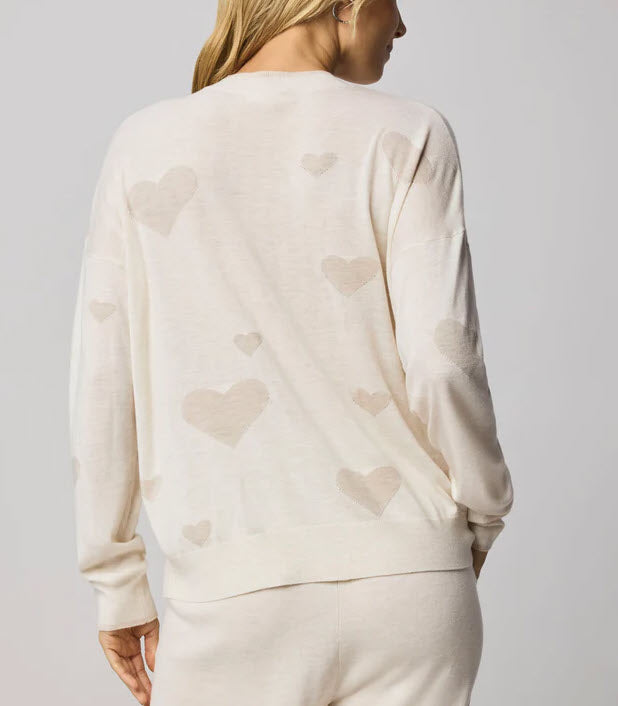 The Heart Sweater in Oak