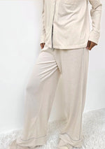 Load image into Gallery viewer, The Pillow Soft Solid PJ Set in Oat Grey
