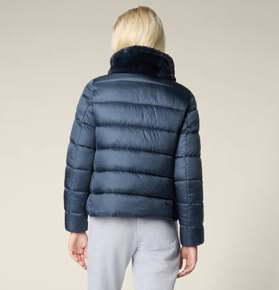 The Mei Puffer in Night Blue