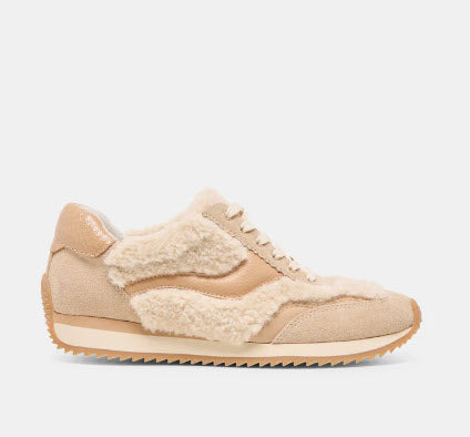 The Plush Sneaker in Natural
