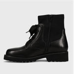Load image into Gallery viewer, The Lace Bootie in Black
