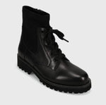 Load image into Gallery viewer, The Lace Bootie in Black
