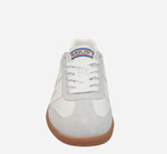 Load image into Gallery viewer, The Retro Soccer Lace Sneaker in White Ice
