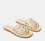 Load image into Gallery viewer, The Lotus Sandal in Gold
