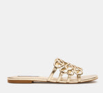 Load image into Gallery viewer, The Lotus Sandal in Gold
