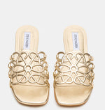 Load image into Gallery viewer, The Lotus Sandal in Gold
