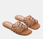 Load image into Gallery viewer, The Lotus Sandal in Tan
