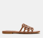 Load image into Gallery viewer, The Lotus Sandal in Tan
